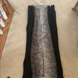 Skirt with split - mini-skirt inside - never worn